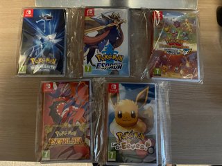 Nintendo Switch Juegos Pokémon (Lote)
