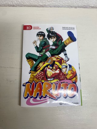 Libros naruto 1-10