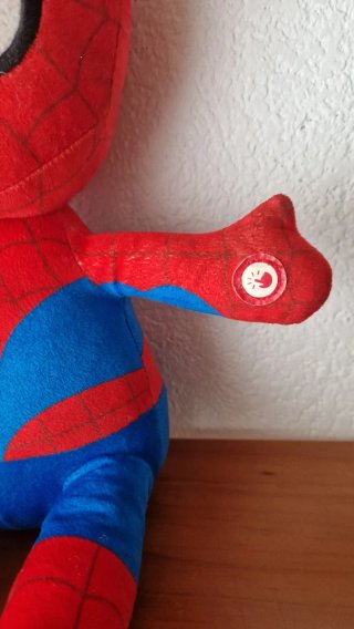 Peluche Spiderman Parlante