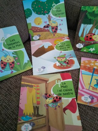 Pack 6  Libros infantiles Mati de Edebe