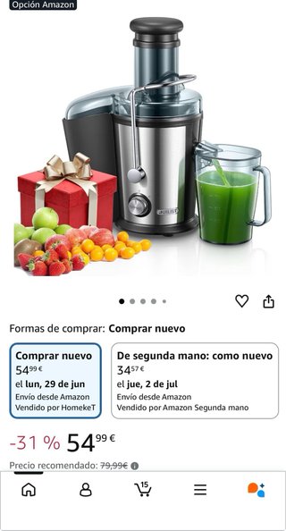Extractor de Jugos JUILIST GS-328L