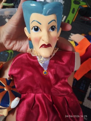 Guiñoles de tela Blancanieves