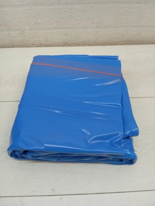 Tumbona hinchable piscina azul