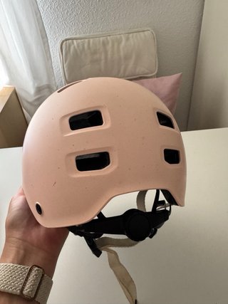 Casco Oxelo Talla S Patines Patinete Skate Rosa