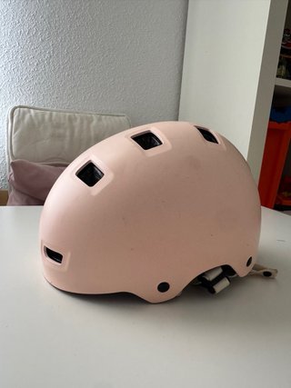 Casco Oxelo Talla S Patines Patinete Skate Rosa
