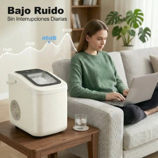 Máquina de Hielo Autolimpiable 12kg/24h