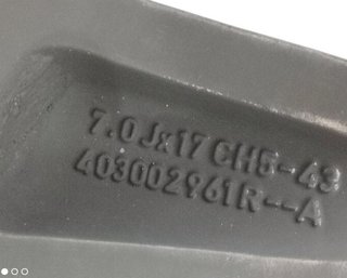Llanta 403002961r renault talisman icon 1952899