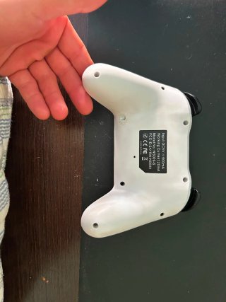 Mando Pro Switch Blanco y Negro