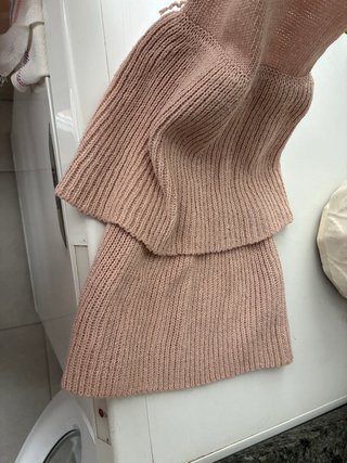 2 chaquetas de punto con volantes.De algodon