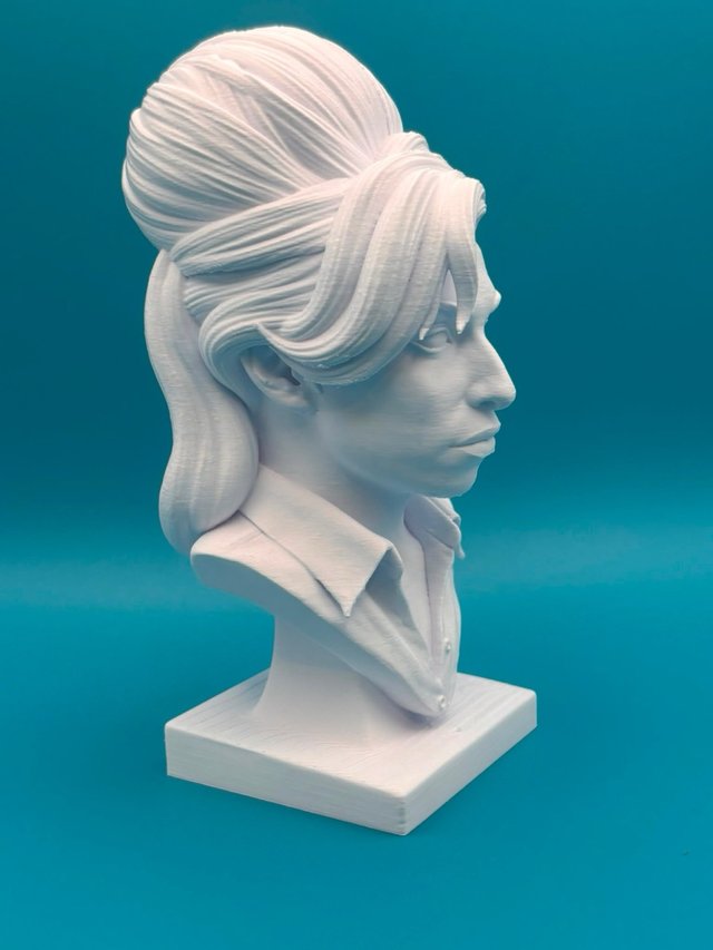 Busto Amy Winehouse 3D 25cm