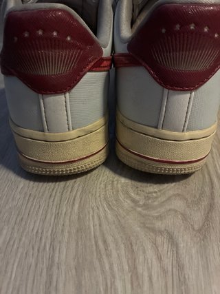 Nike Air Force 1 Rojas y Blancas