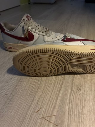 Nike Air Force 1 Rojas y Blancas