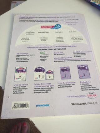 Club Parachute 3, méthode de français Cahier d'...