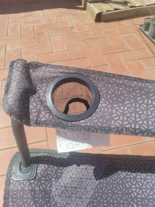 Sillas plegables camping tela y metal