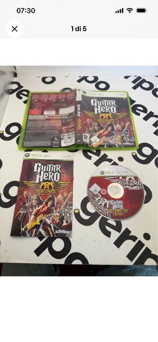 Guitar Hero Aerosmith Xbox 360