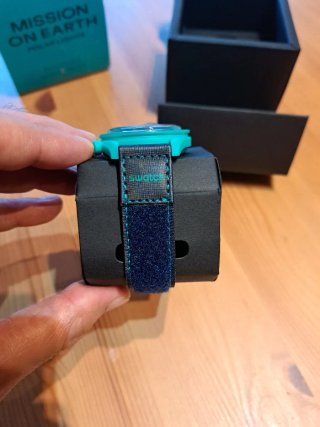 Omega x Swatch Mission on Earth Polar Lights