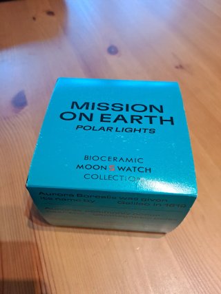 Omega x Swatch Mission on Earth Polar Lights