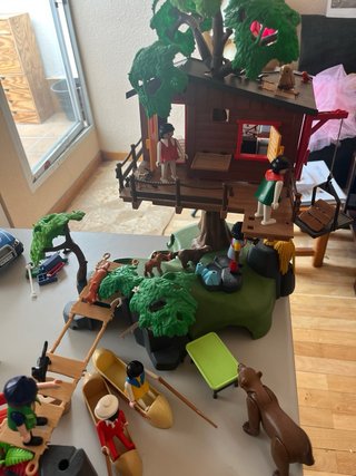 Lote Playmobil: Camión, Granja y Figuras