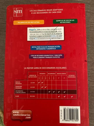 Diccionario Secundaria y Bachillerato lengua es...