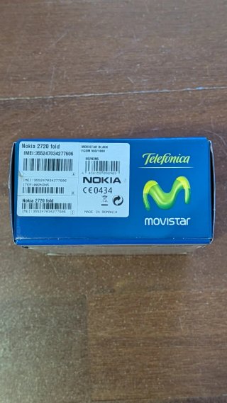 Nokia 2720 Fold Negro