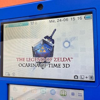Nintendo 2DS exclusiva japon azul mint + extras