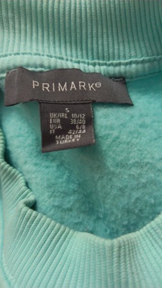 Sudadera corta Primark girasol