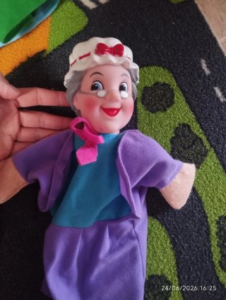 Guiñoles del cuento Caperucita roja