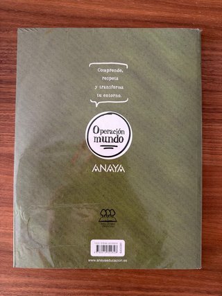 Libro de ciencias Naturales, Anaya, 5 primaria