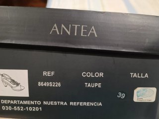 Sandalias de tacón ANTEA Talla 39
