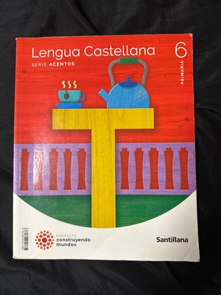 Libro LENGUA CASTELLANA 6 PRIMARIA