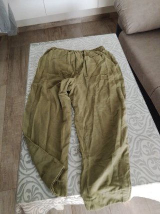 Pantalón Zara Verde Oliva