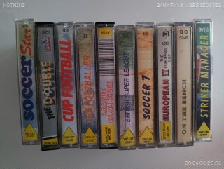 Lote 10 juegos ZX Spectrum fútbol