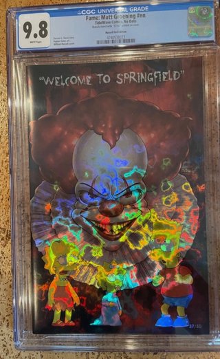Fumetti CGC foil Simpson