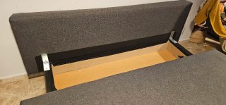 Sofá Cama IKEA 3 Plazas Gris
