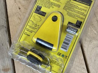 CANDADO DISCO AUVRAY B-LOCK 10 CON ALARMA