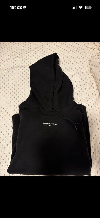 Sudadera Tommy Jeans Negra