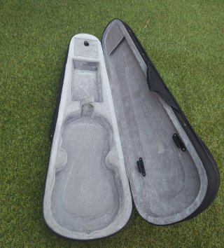 Violín madera barnizada
