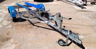 Remolque moto de agua galvanizado