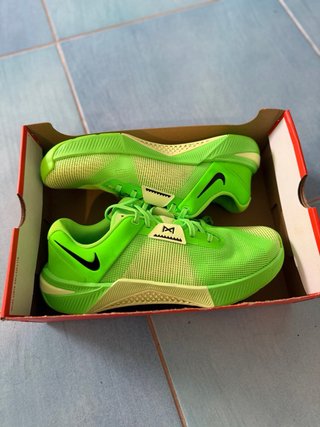 Nike Metcon 10 Scarpe Crossfit Verde Giallo
