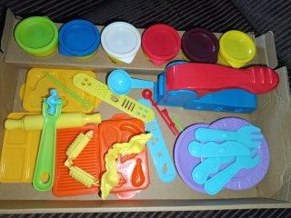 Juego de plastilina Barbacoa