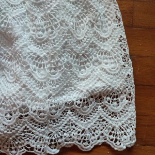 Minifalda Ibicenca Blanca Talla M