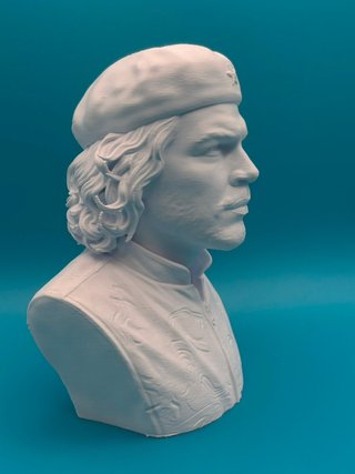 Busto Che Guevara 25cm plastica 3D