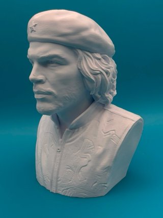 Busto Che Guevara 25cm plastica 3D
