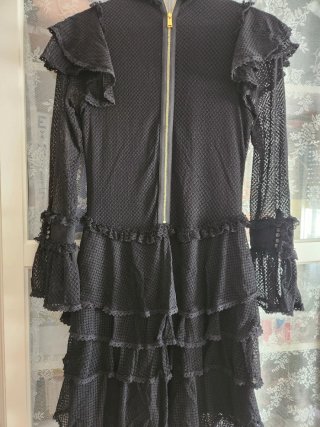 Vestido negro Highly Preppy talla M