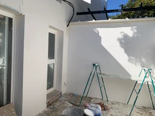 Limpieza y preparación de fachadas