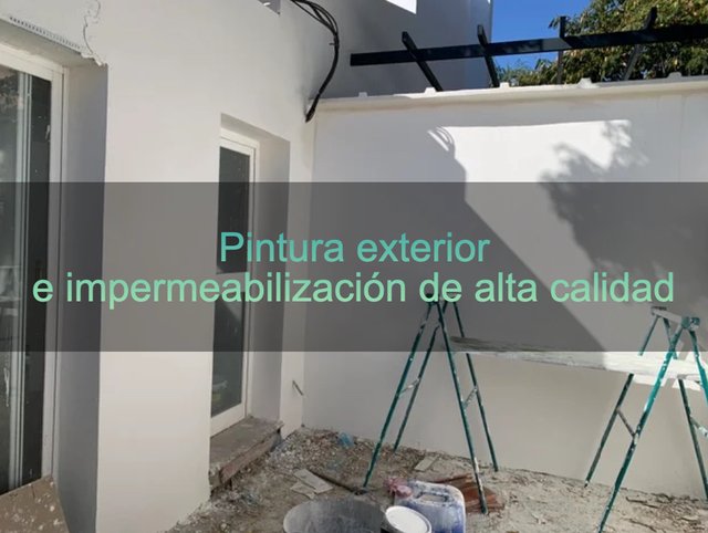 Limpieza y preparación de fachadas