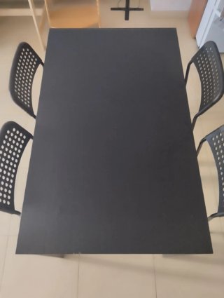 Mesa y 4 Sillas Sandsberg IKEA