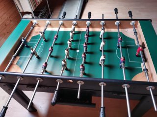 Futbolín de mesa