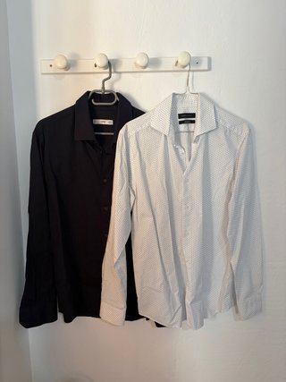 Lote 2 Camisas Hombre M y L (Cortefiel, Mango)