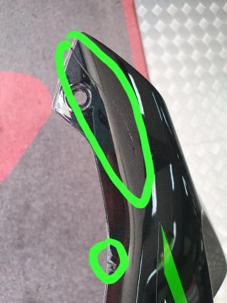 Carenado Frontal Izquierdo Kawasaki Versys 650